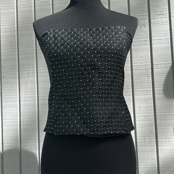 Jessica McClintock Tops - Vintage Jessica Scott McClintock Strapless Bustier Corset Top Prom Vintage 2000